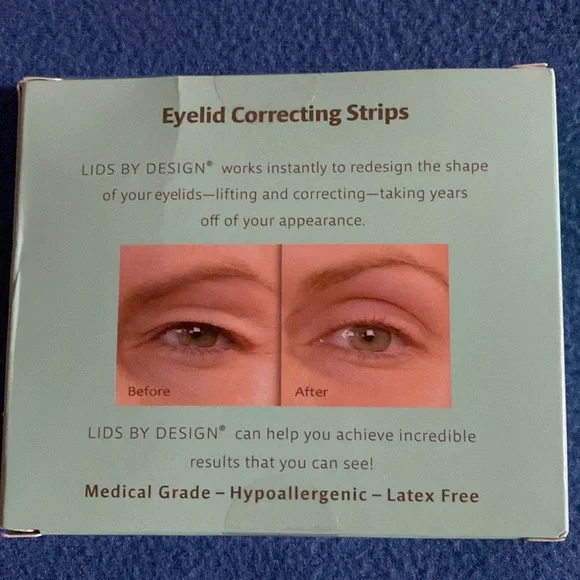 Eyelid Correction Strips Lids by Design 80 count by 5 mm Germany